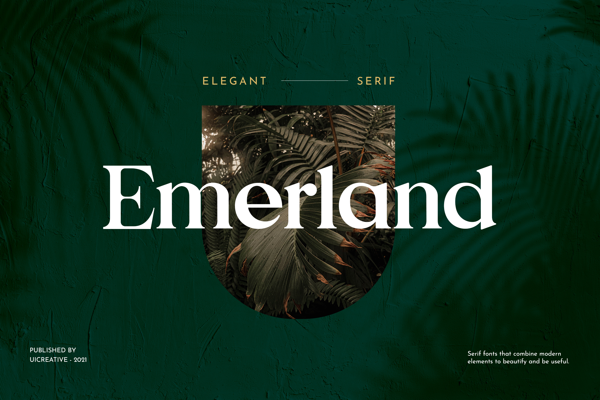 Example font Emerland Serif #1